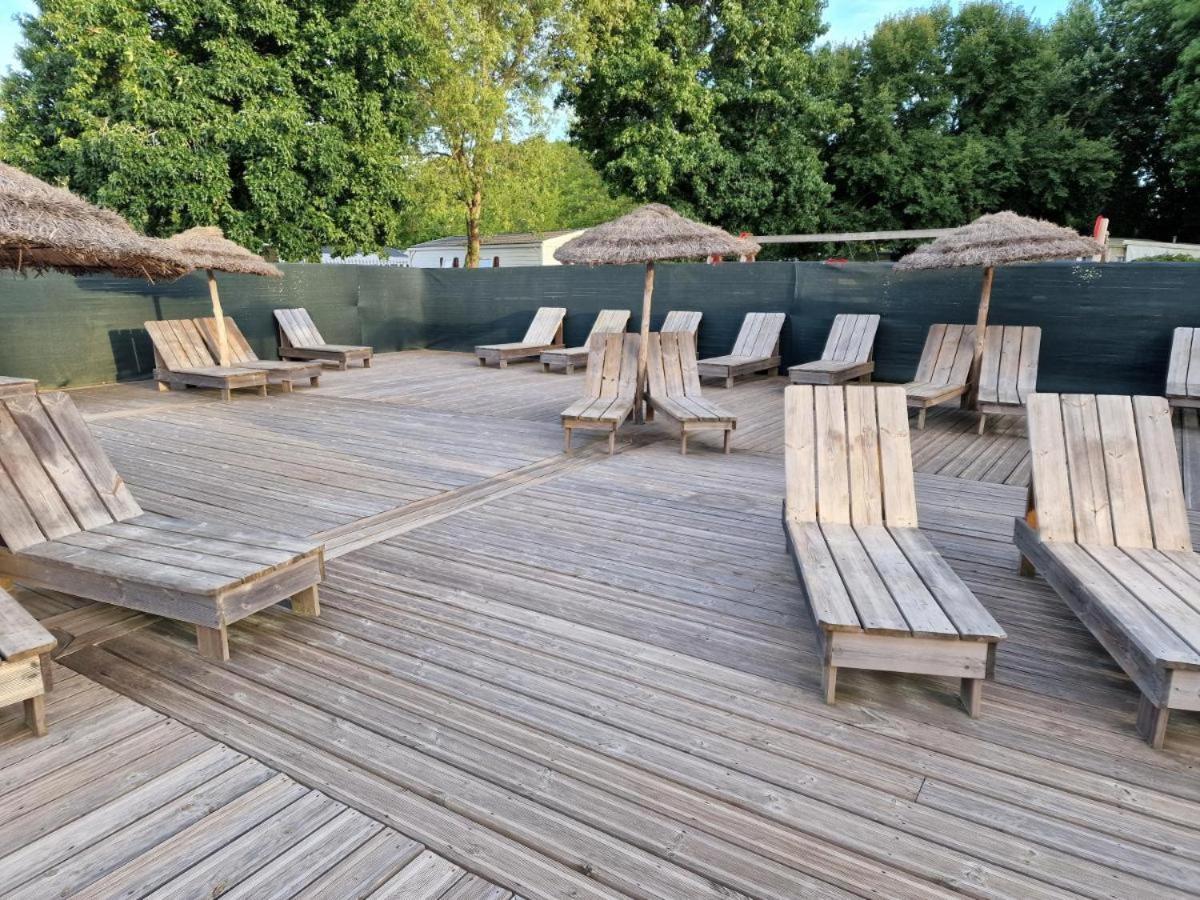 Mobil Home 6 Personnes Foret Des Landes Mimizan-Plage Exterior foto